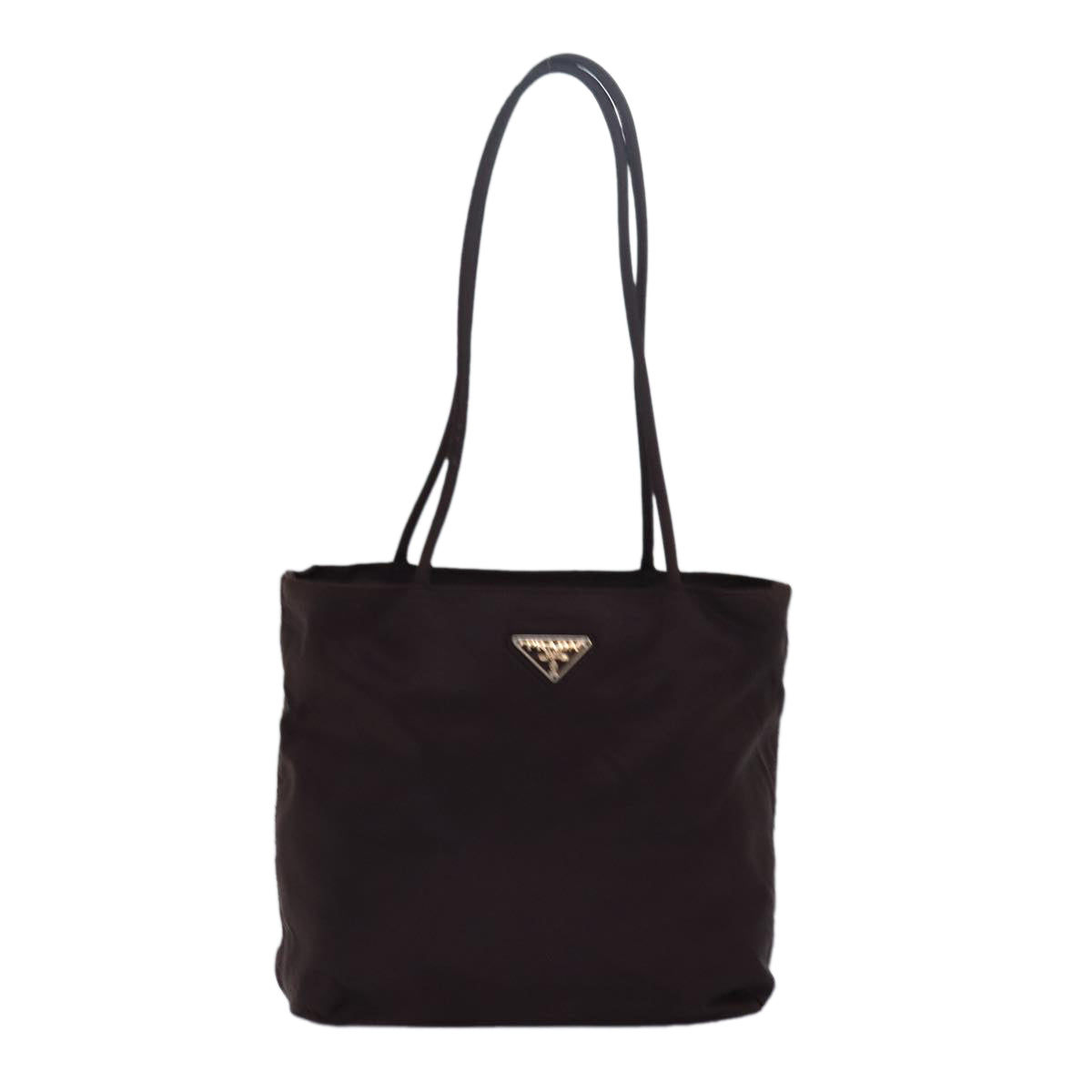 PRADA Tote Bag Nylon Brown  79515