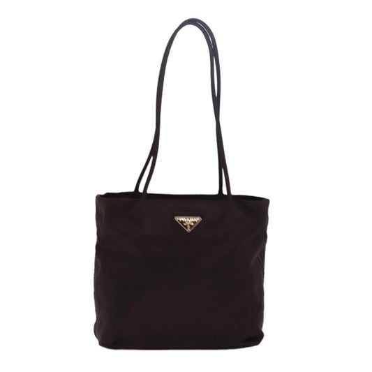 PRADA Tote Bag Nylon Brown  79515