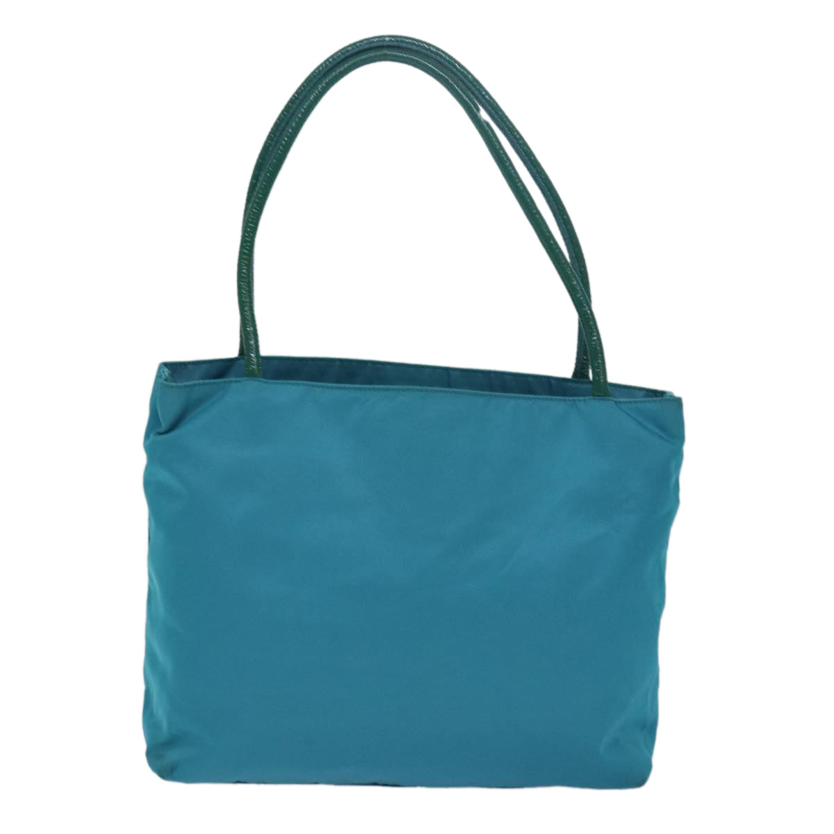 PRADA Hand Bag Nylon Blue  79518
