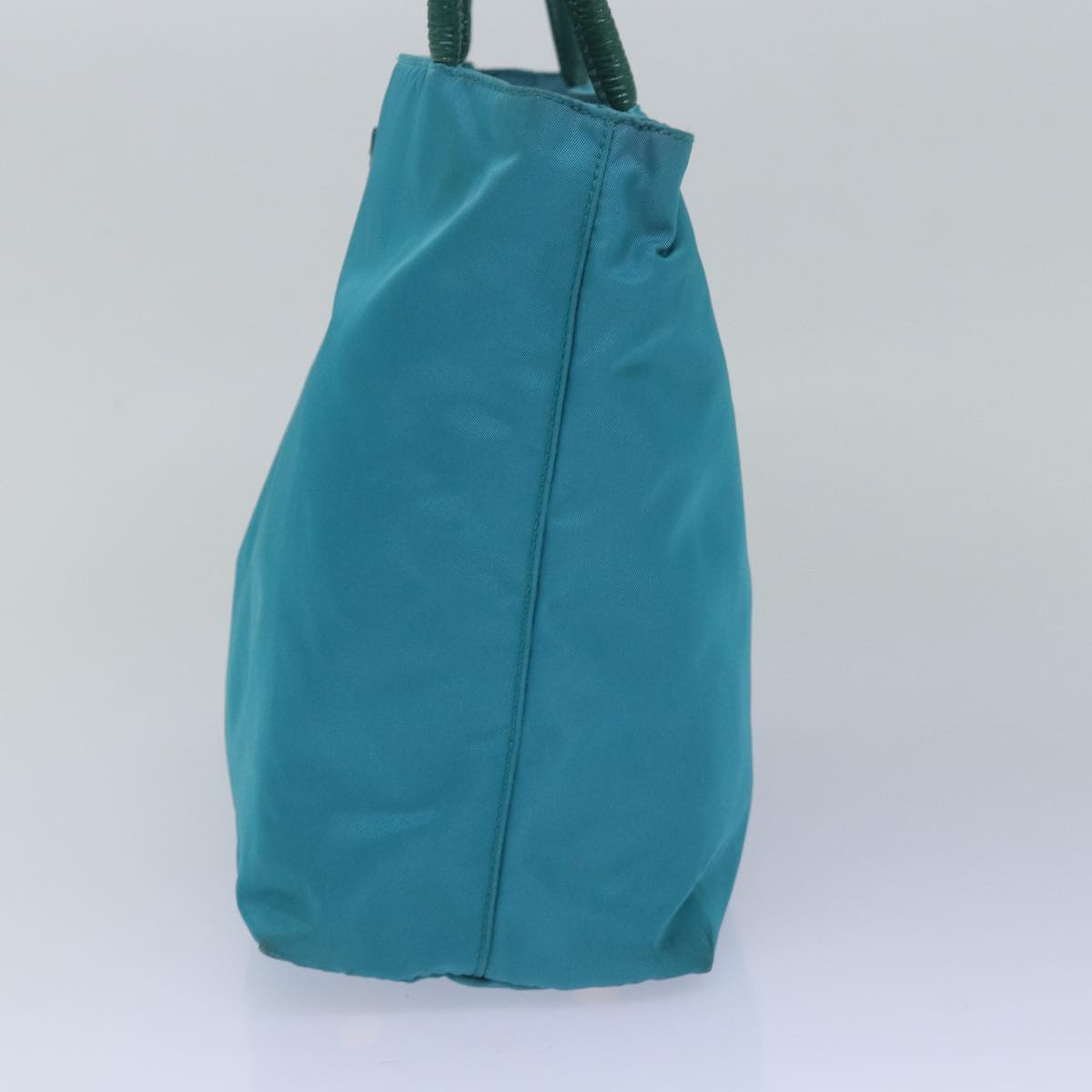 PRADA Hand Bag Nylon Blue  79518