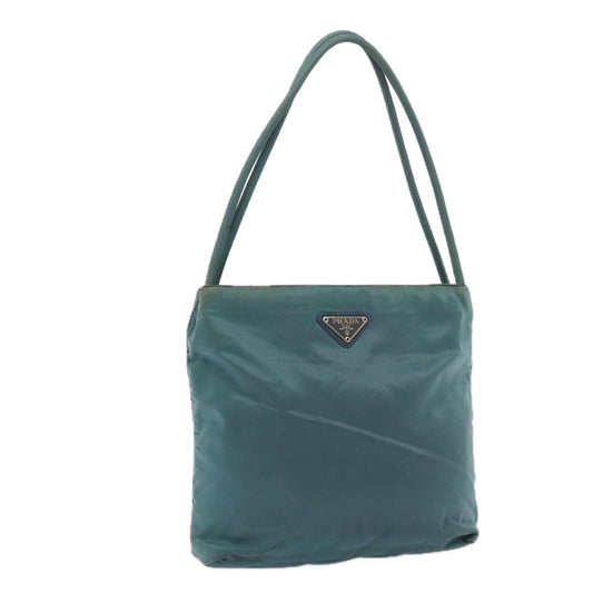 PRADA Hand Bag Nylon Blue  79519