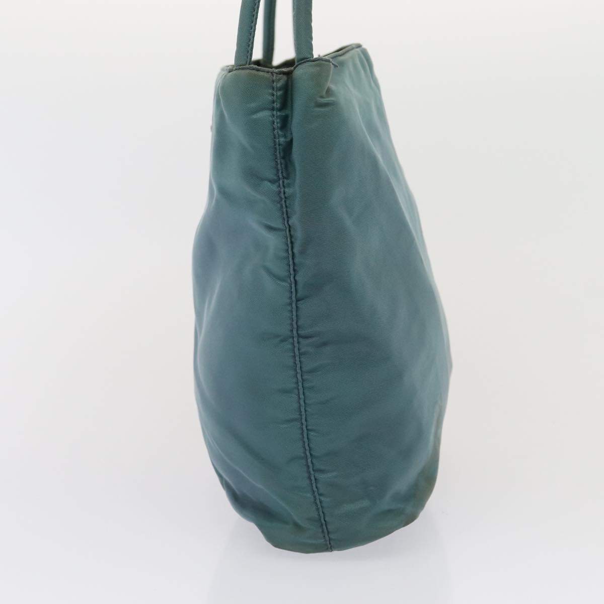 PRADA Hand Bag Nylon Blue  79519