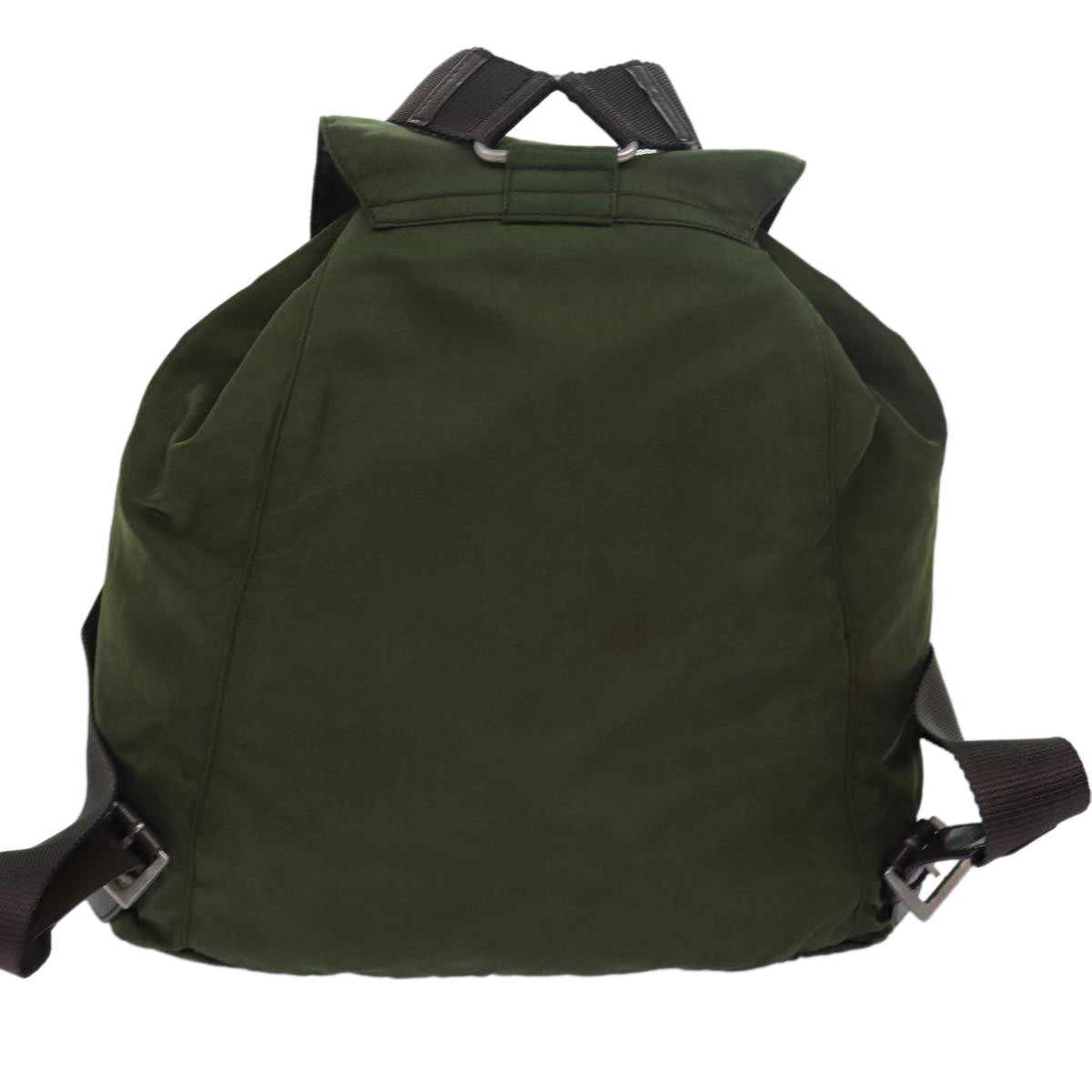 PRADA Backpack Nylon Khaki  79546
