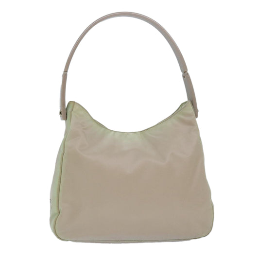PRADA Shoulder Bag Nylon Beige  79553