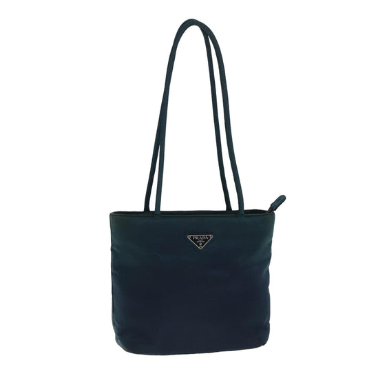 PRADA Shoulder Bag Nylon Navy  79586