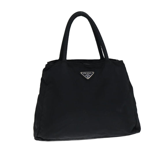 PRADA Hand Bag Nylon Black  79617