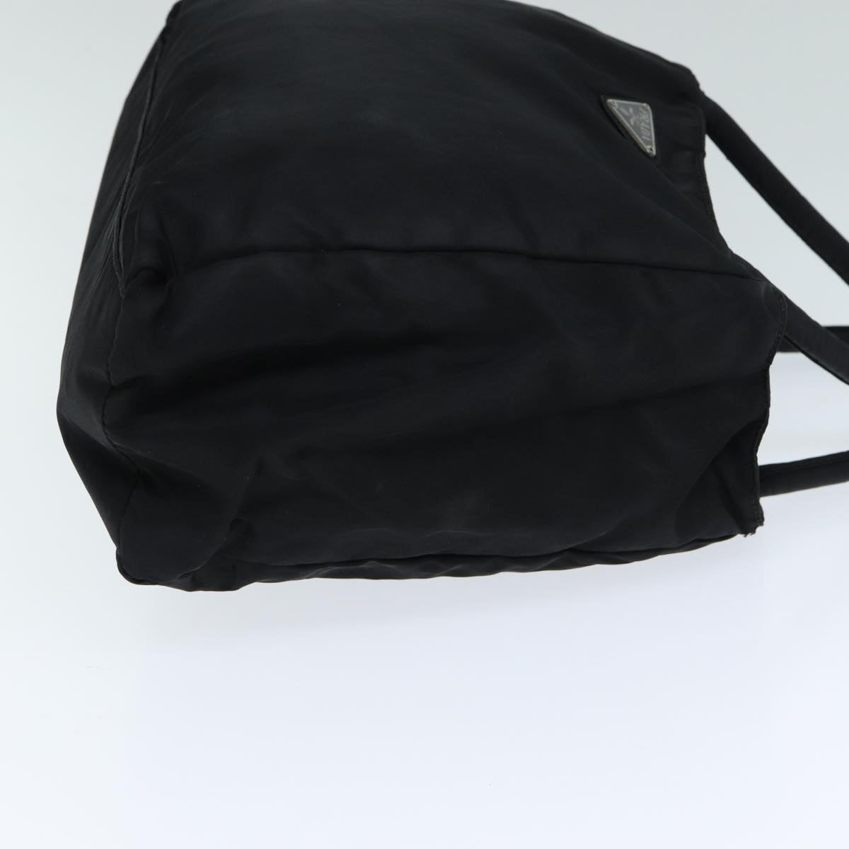 PRADA Hand Bag Nylon Black  79617