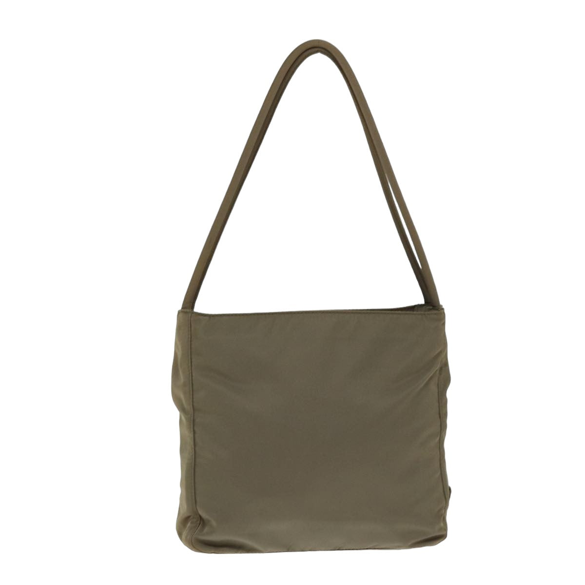 PRADA Hand Bag Nylon Brown  79619