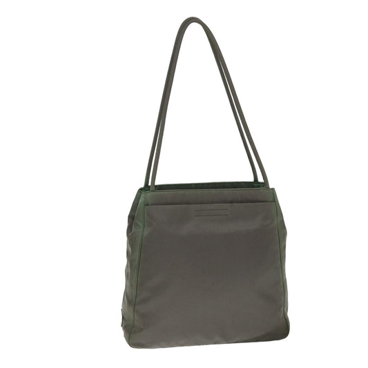 PRADA Tote Bag Nylon Gray  79634