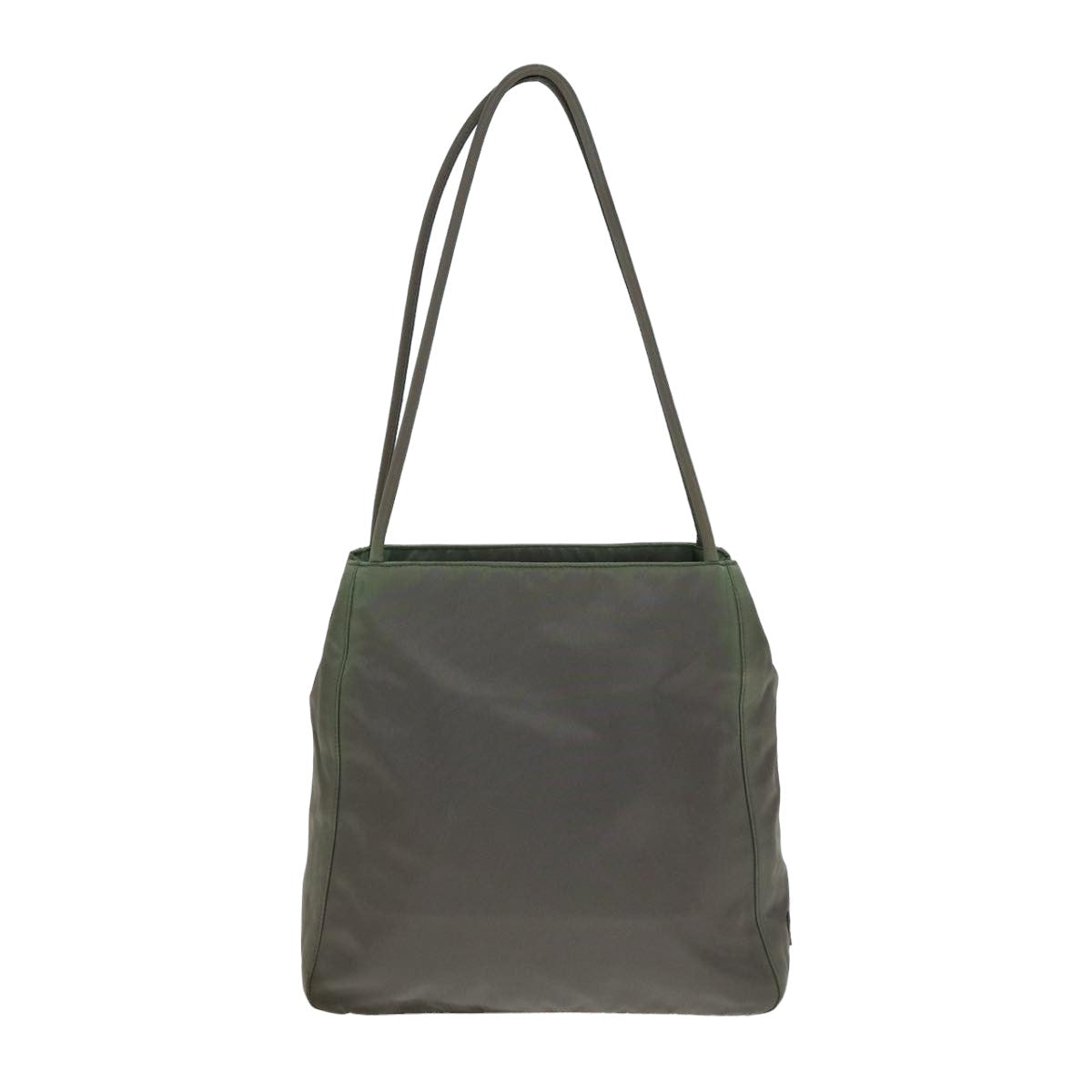 PRADA Tote Bag Nylon Gray  79634
