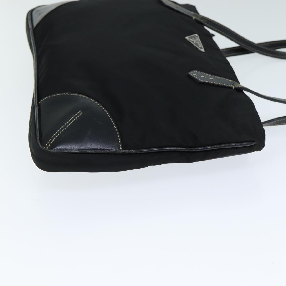 PRADA Tote Bag Nylon Black  79650