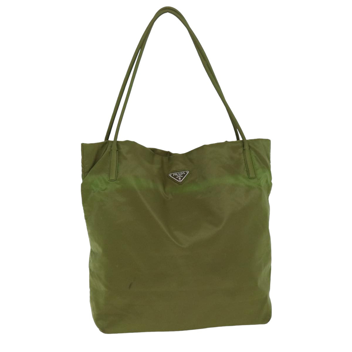 PRADA Tote Bag Nylon Khaki  79651