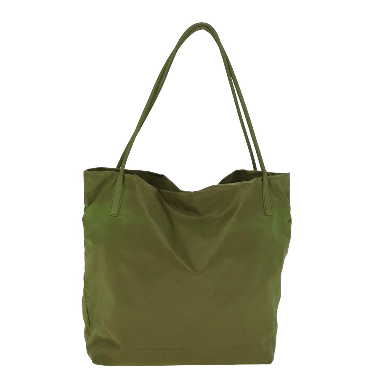 PRADA Tote Bag Nylon Khaki  79651