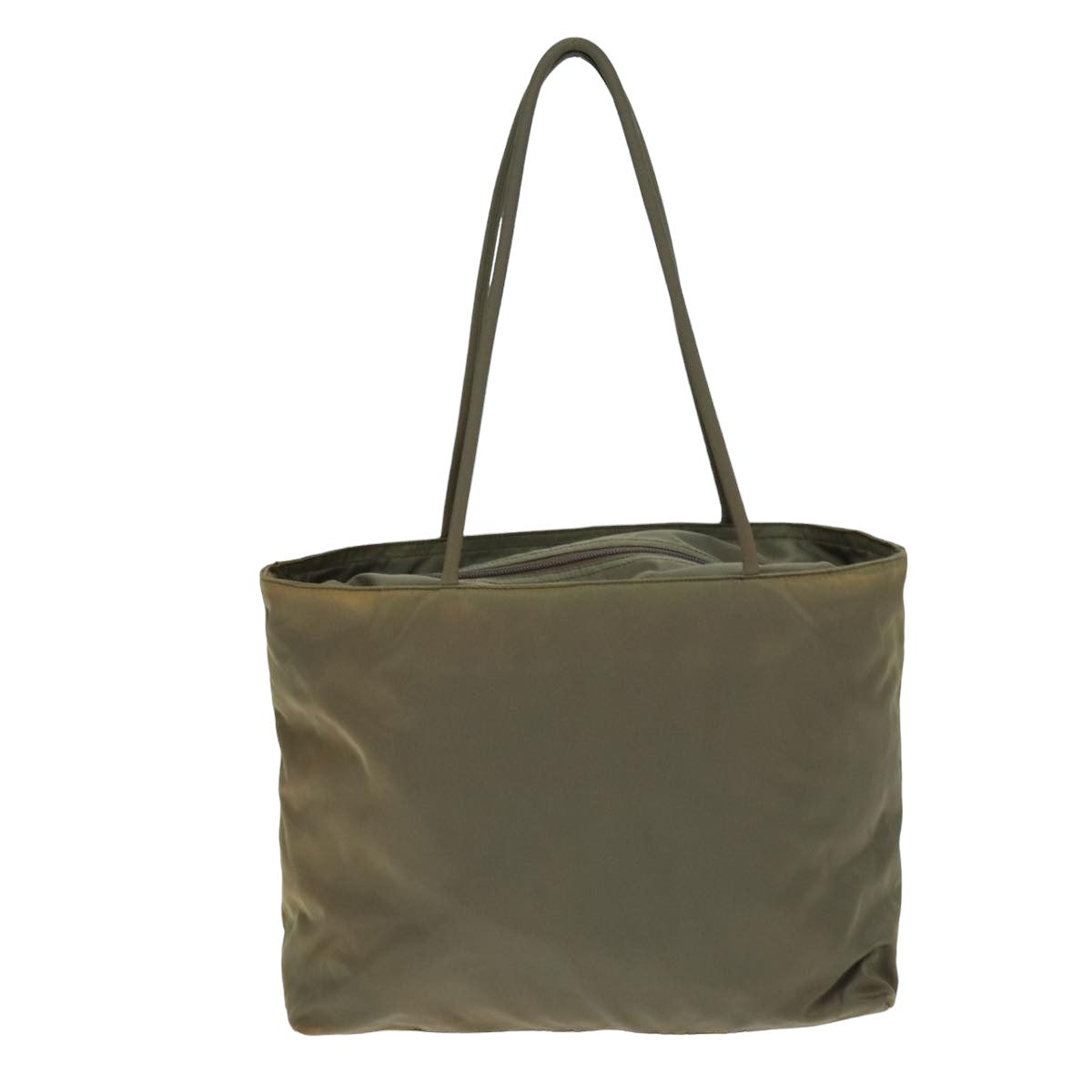 PRADA Tote Bag Nylon Gray  79652
