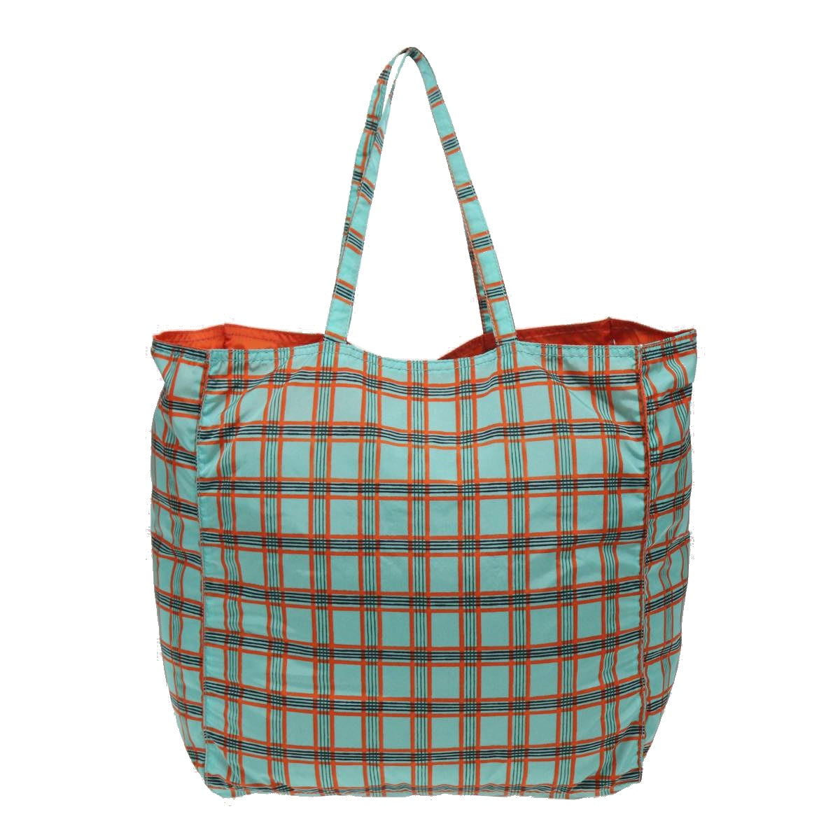 PRADA Tote Bag Nylon Blue  79658