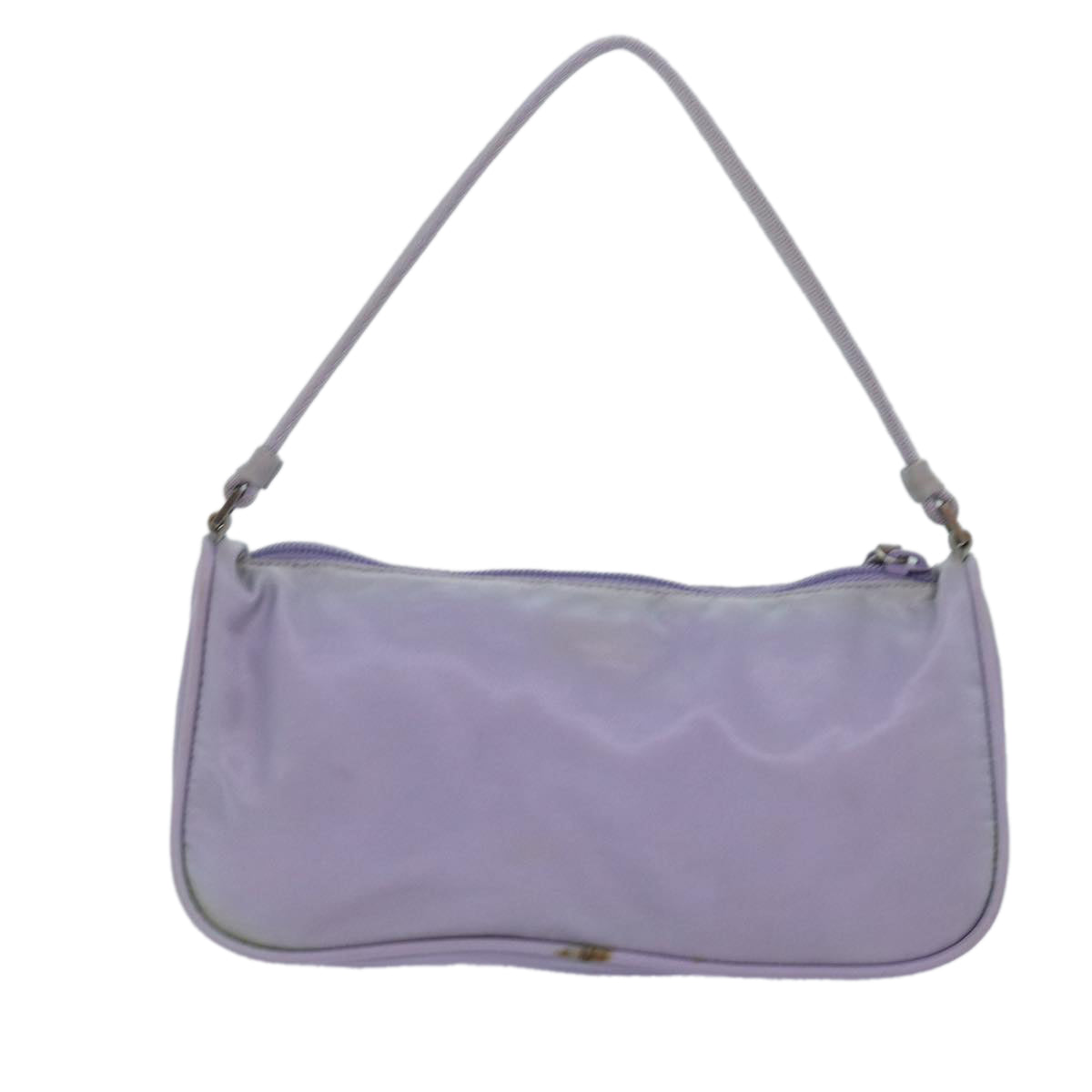 PRADA Accessory Pouch Nylon Purple  79688