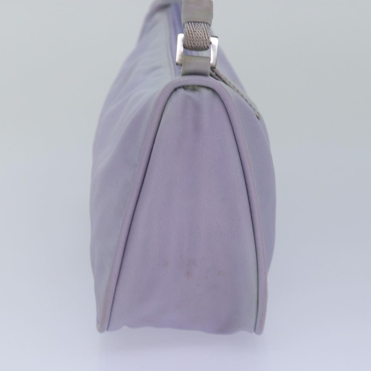 PRADA Accessory Pouch Nylon Purple  79688