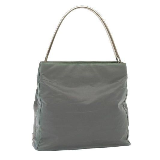 PRADA Shoulder Bag Nylon Gray  79761