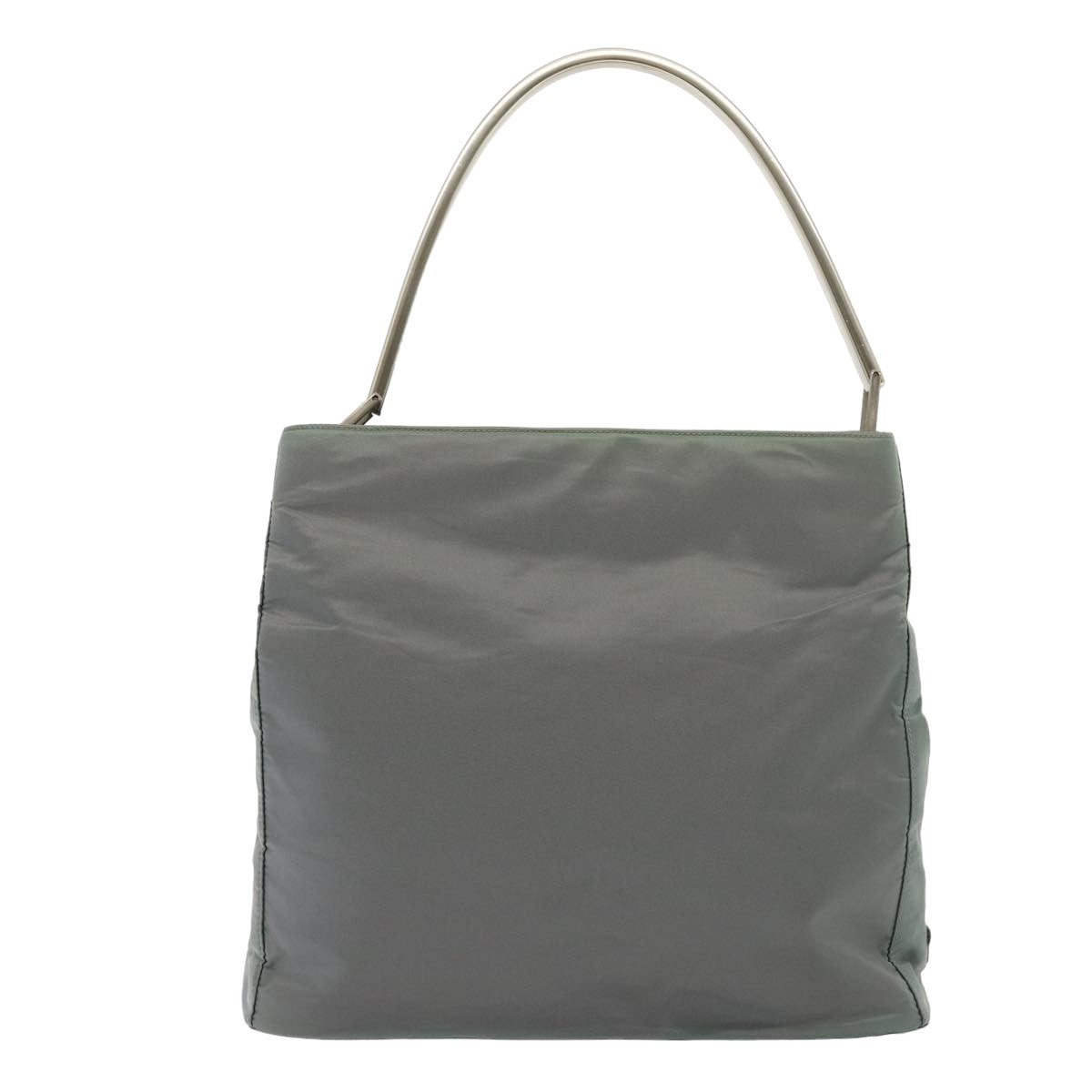 PRADA Shoulder Bag Nylon Gray  79761