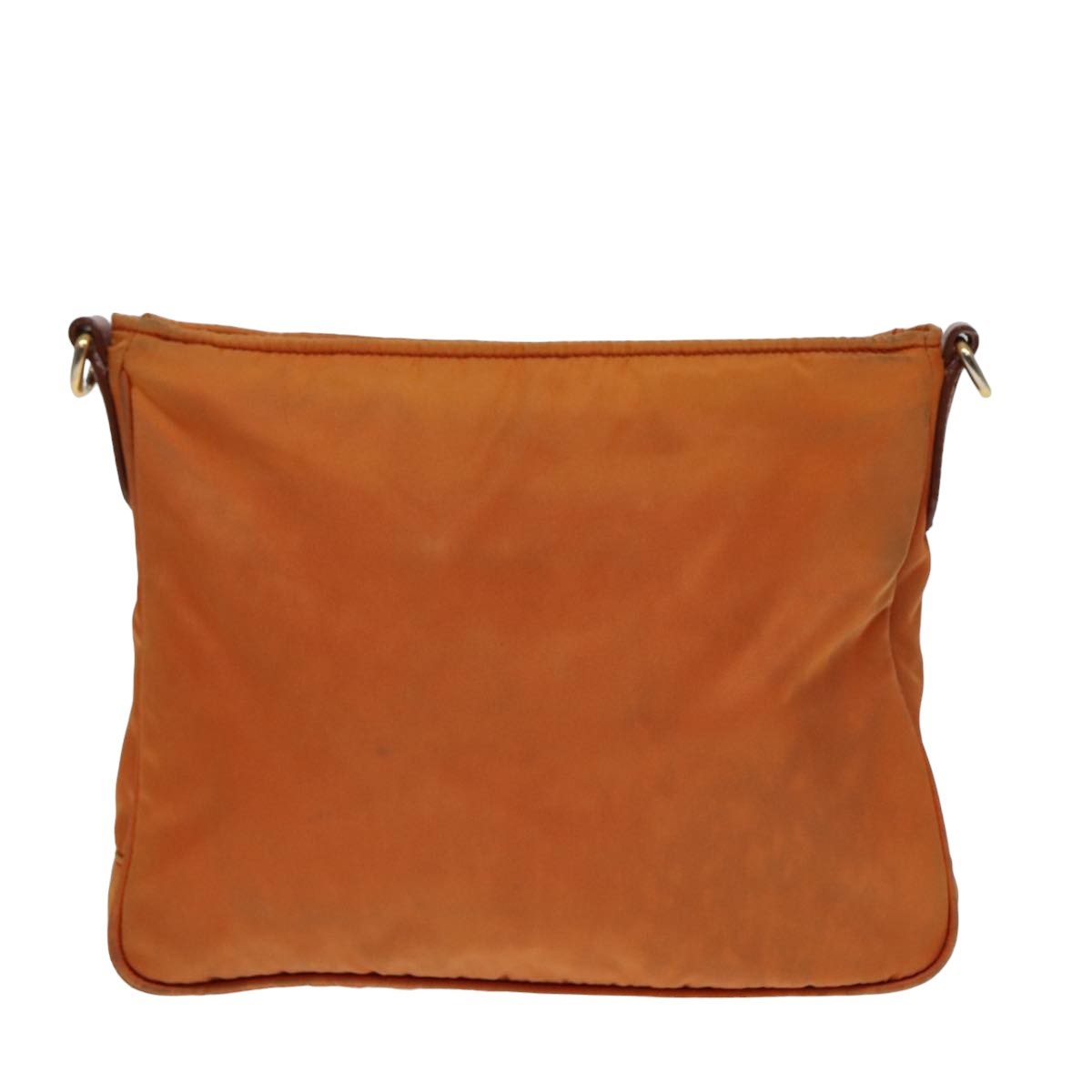 PRADA Shoulder Bag Nylon Orange  79767