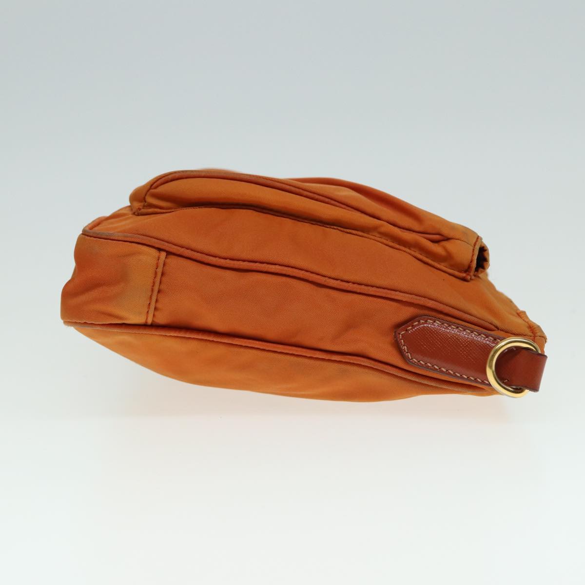 PRADA Shoulder Bag Nylon Orange  79767