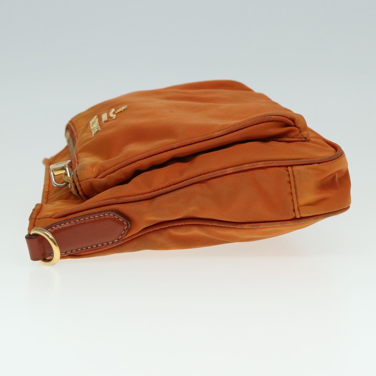 PRADA Shoulder Bag Nylon Orange  79767