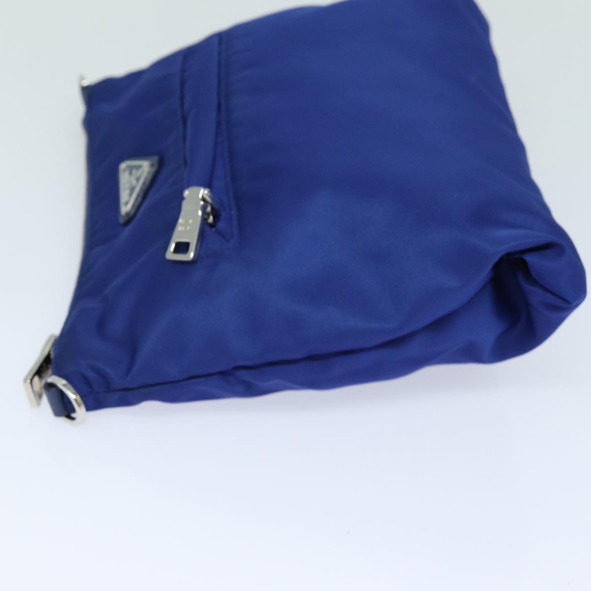 PRADA Shoulder Bag Nylon Blue  79905