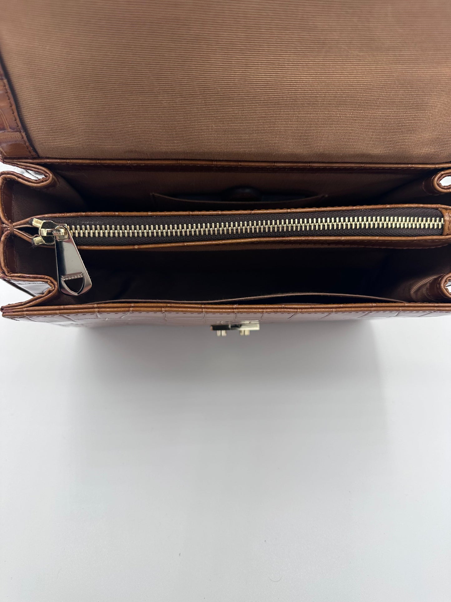 Aspinal Of London Brown Handbag