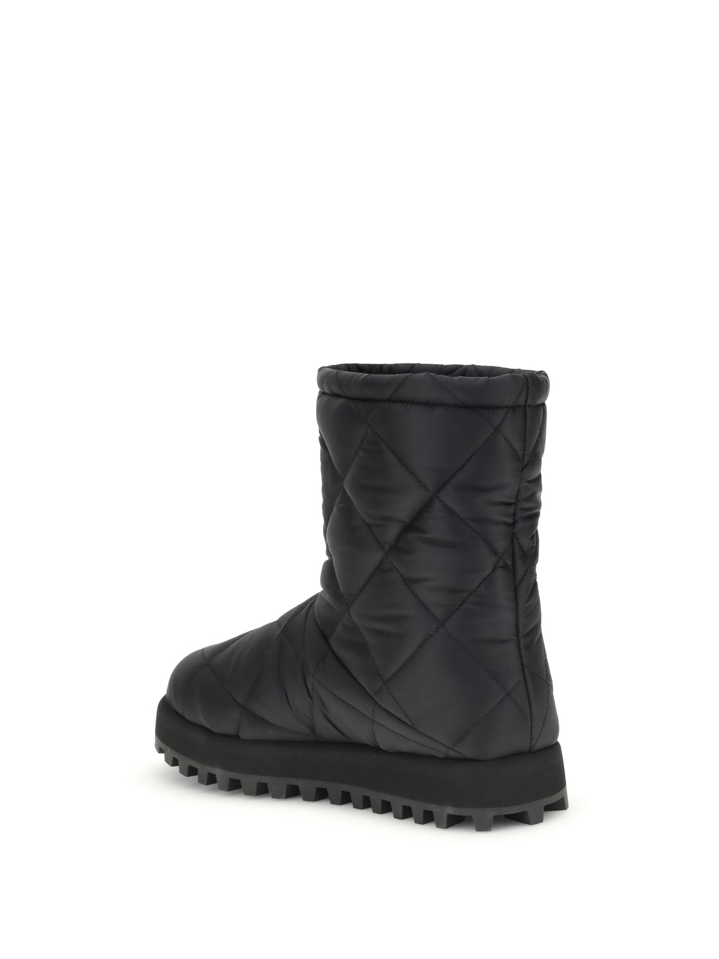 Dolce & Gabbana Men Quilted Boots