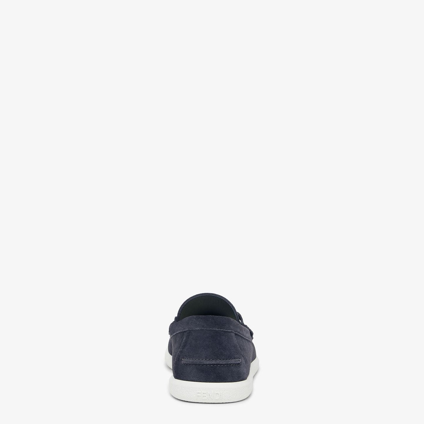 FENDI Suede O Lock Light Loafers