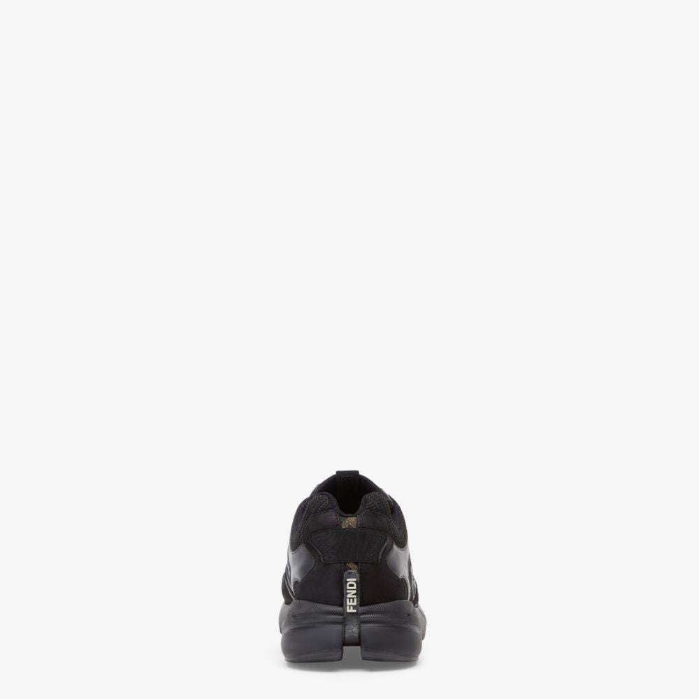FENDI Fast Lane Nubuck Sneakers for Men