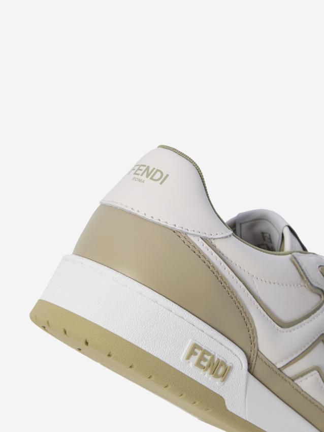 FENDI Men's Premium Leather Sneakers - SS25 Edition