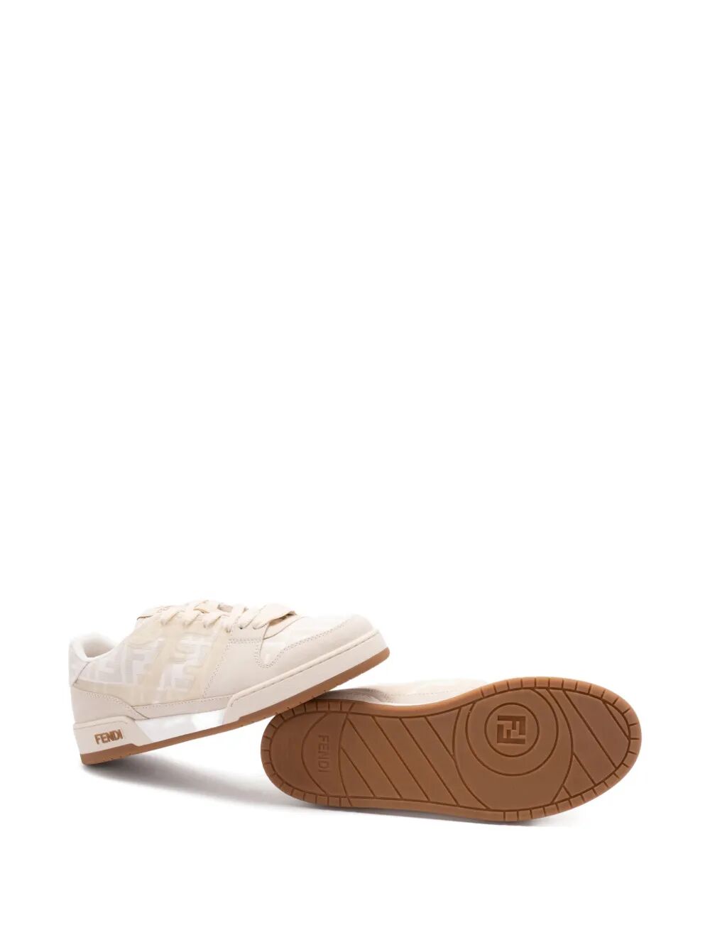 FENDI Men's Cross-Textured Sneakers