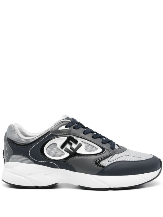 FENDI Forward Mesh and Leather Sneakers - SS25