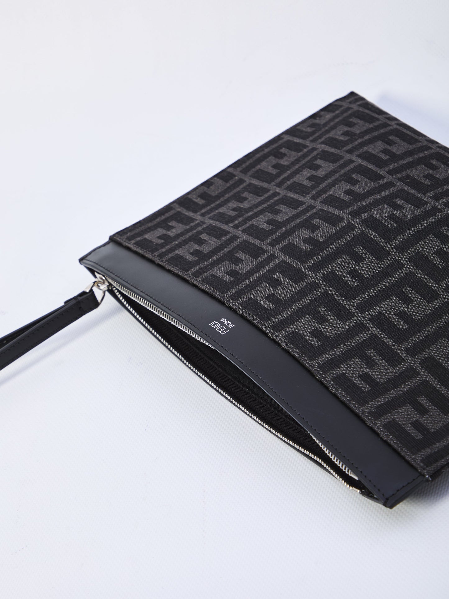FENDI Medium Flat Pouch Handbag 30 x 20.5 cm