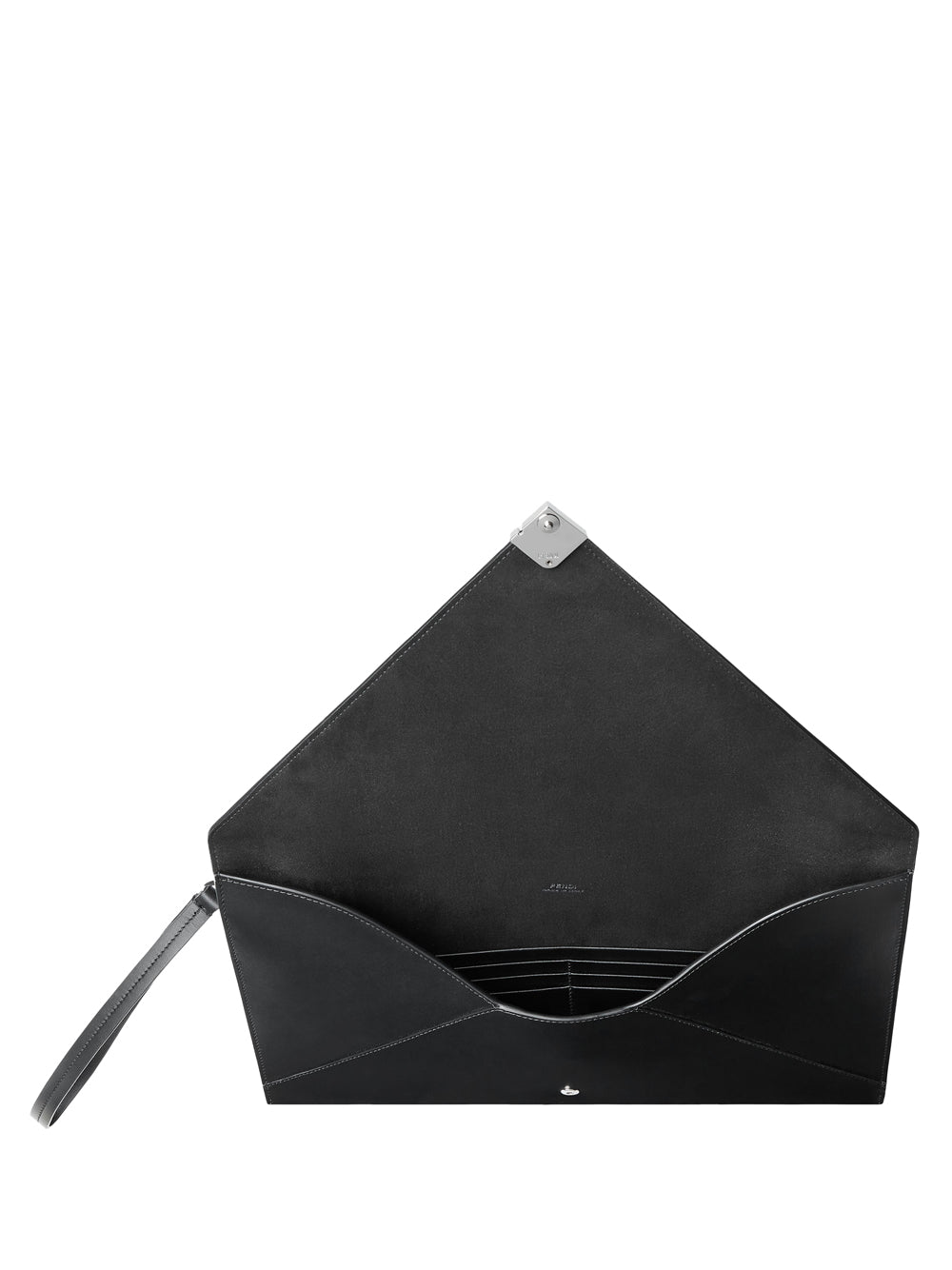 FENDI Large FF Squared Flat Pouch Handbag