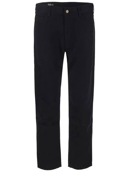 CELINE Demin Straight Pants Vintage Pure Black