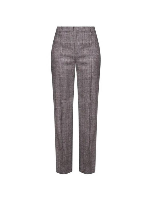 Balenciaga Women's Casual Straight Pants Gray