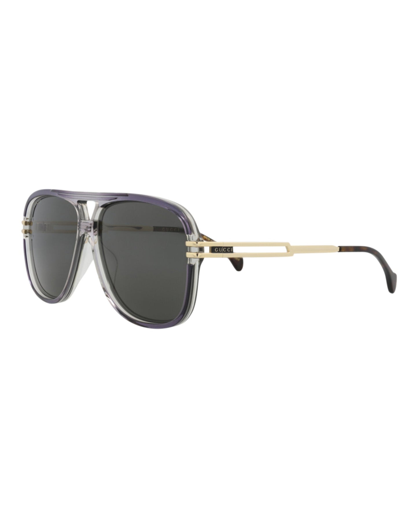 Aviator-Frame Acetate Sunglasses