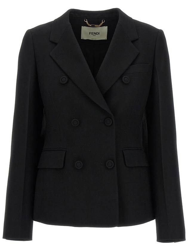 Fendi 23 fw Wool Double-breasted Blazer Jacket FJ7454AXAUF0GME B0711005987
