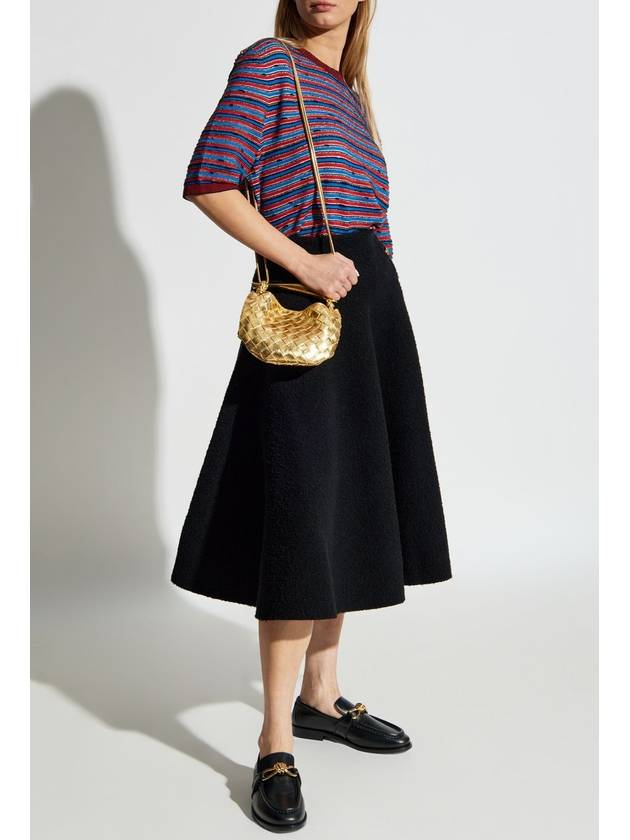 Bottega Veneta Bottega Veneta Wool Skirt, Women's, Black