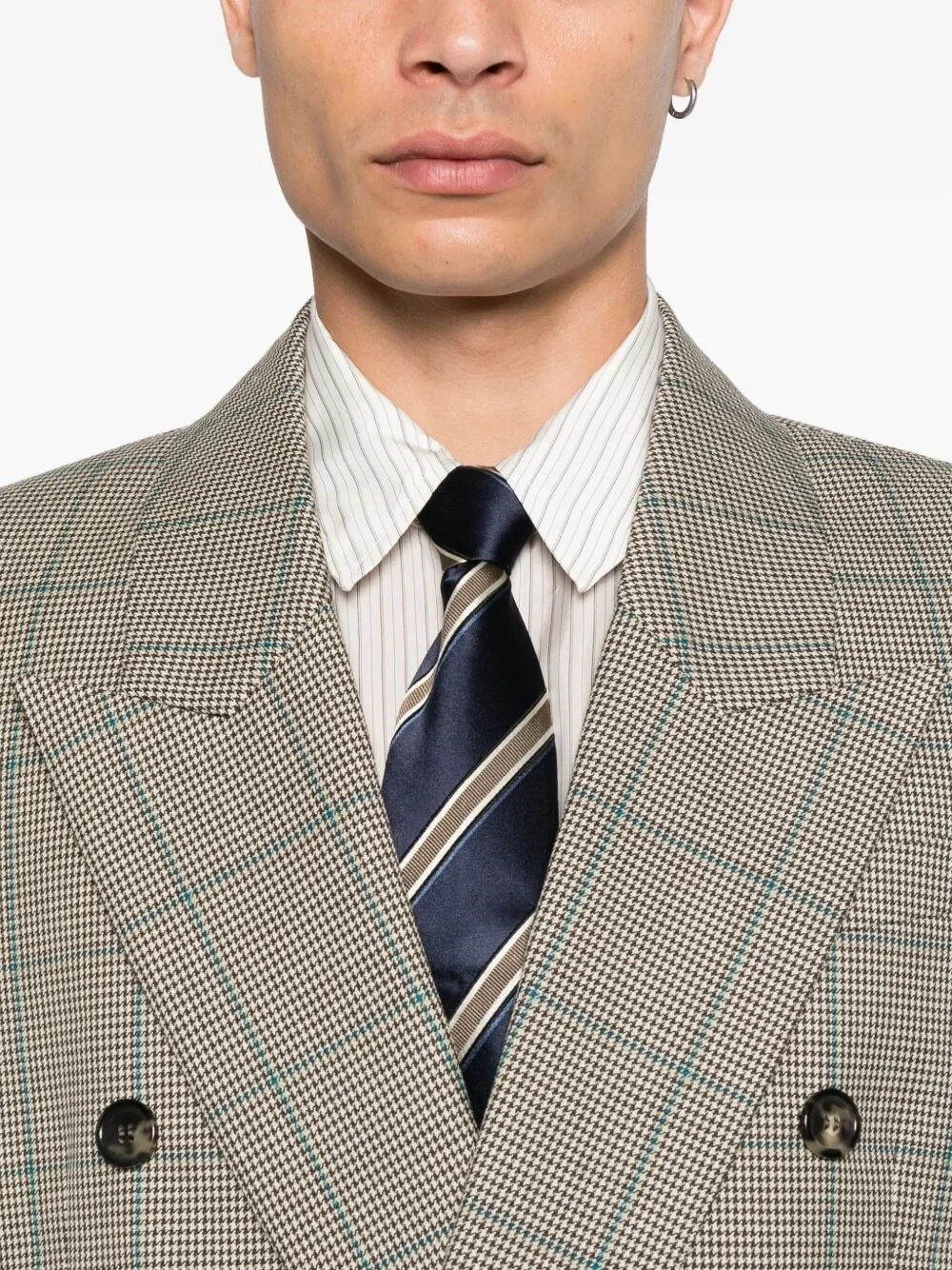 Saint Laurent Men Double-Breasted Blazer