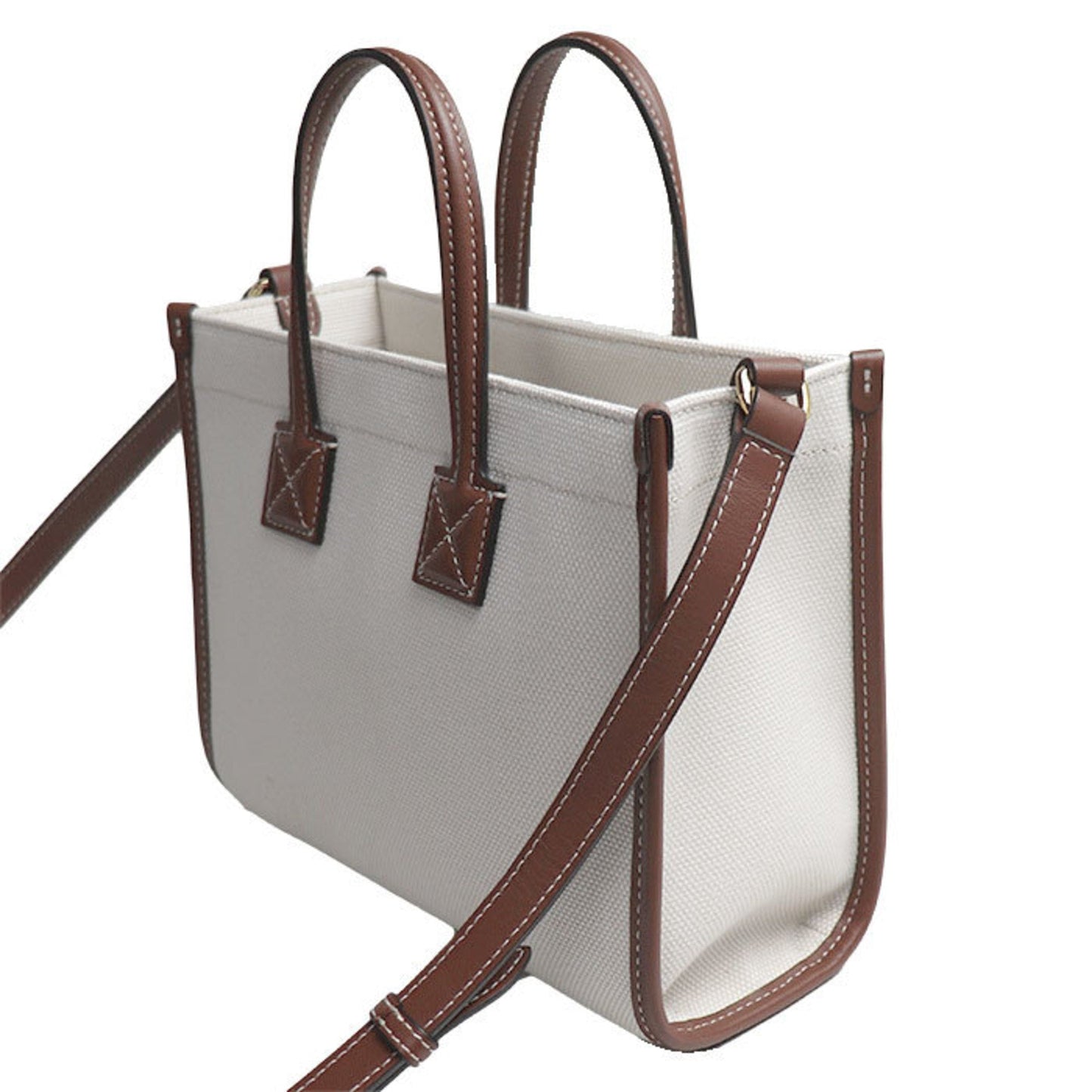 Burberry  Canvas Leather Shoulder Bag ()