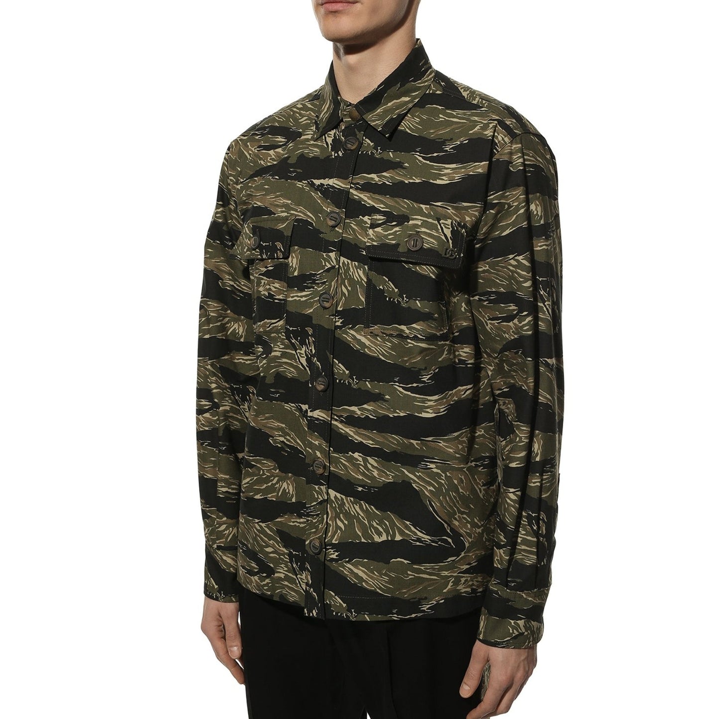 Dolce & Gabbana Camouflage Shirt Men
