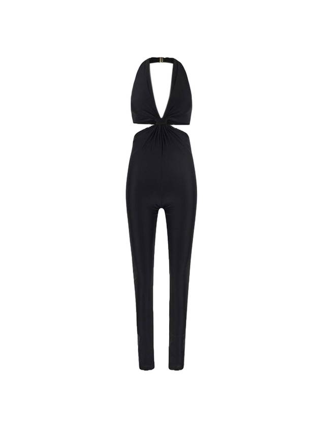Saint Laurent Monogram Jumpsuit Black