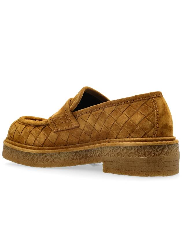Bottega Veneta Bottega Veneta Suede Shoes Type Loafers, Men's, Brown