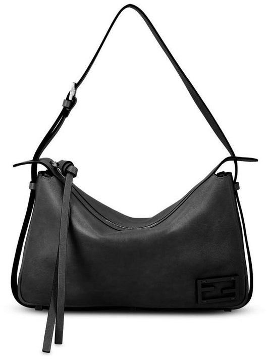 Fendi Simply Medium Shoulder Bag Black