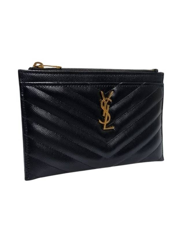 Saint Laurent 584872 Monogram Black Small Bill Pouch