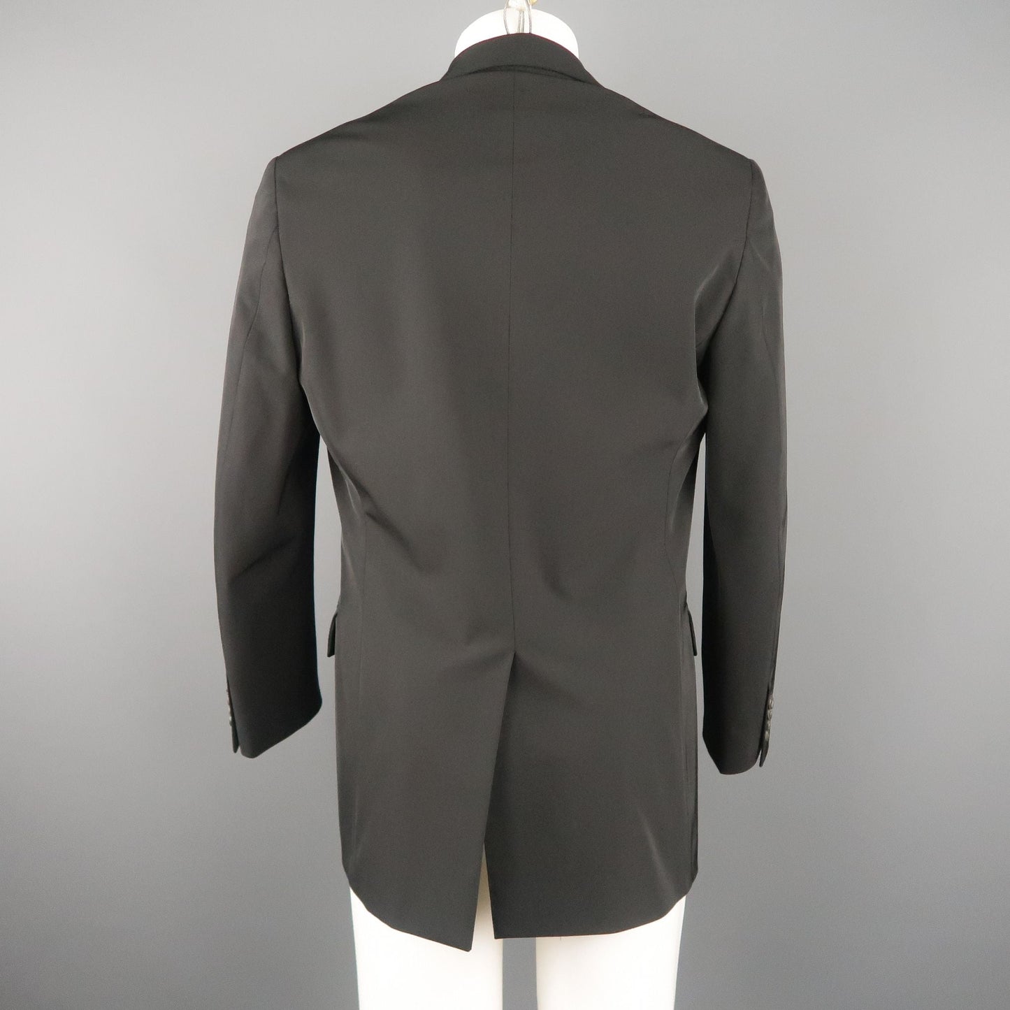 PRADA US 40 / IT 50  Black Single Breasted Sport Jacket Coat