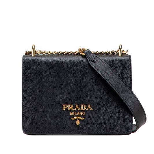 Prada Saffiano Leather Shoulder Bag